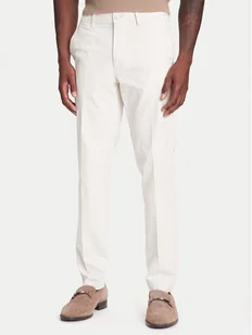 BOSS Chinosy P-Kaiton1 50543945 Écru Slim Fit - Spodnie męskie - miniaturka - grafika 1