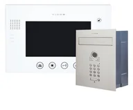 Wideodomofony - Wideodomofon VIDOS S561D-SKP_M670WS2 z szyfratorem - miniaturka - grafika 1