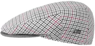 Czapki męskie - Płaski Kaszkiet Inglese Bic by Lipodo, szaro-czarny, 55 cm - miniaturka - grafika 1