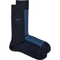 Skarpetki męskie - BOSS BLACK Skarpety 2-pack Minipattern CC - miniaturka - grafika 1