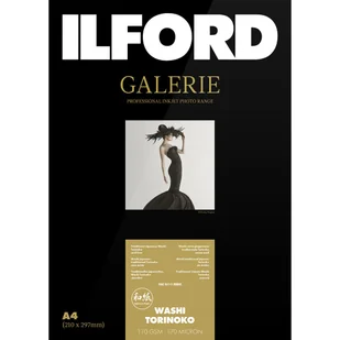 Ilford Galerie Washi Torinoko 110gsm A3 25 arkuszy - Wyposażenie ciemni fotograficznej - miniaturka - grafika 1