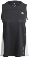 Bielizna sportowa damska - Adidas Top sportowy "HEAT.RDY " w kolorze czarnym - miniaturka - grafika 1