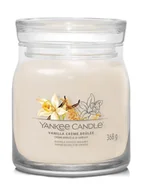 Świece - Yankee Candle Świeca zapachowa "Vanilla Creme Brulee" - 368 g - miniaturka - grafika 1