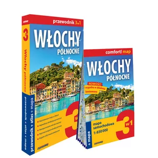Włochy północne 3w1 przewodnik + atlas + mapa - Przewodniki - miniaturka - grafika 1