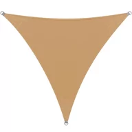 Parasole ogrodowe - Sun Sail Oxford Triangle Sand 5x5x5m - miniaturka - grafika 1