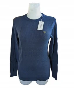 Guess Jeans Bluza Damska Bez Kaptura, Rozmiar Xs Oryginał - Bluzki damskie - miniaturka - grafika 1