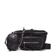 Torebki damskie - Saszetka nerka Steve Madden Bmaxima SM13000640-02002-BLK Czarny - miniaturka - grafika 1