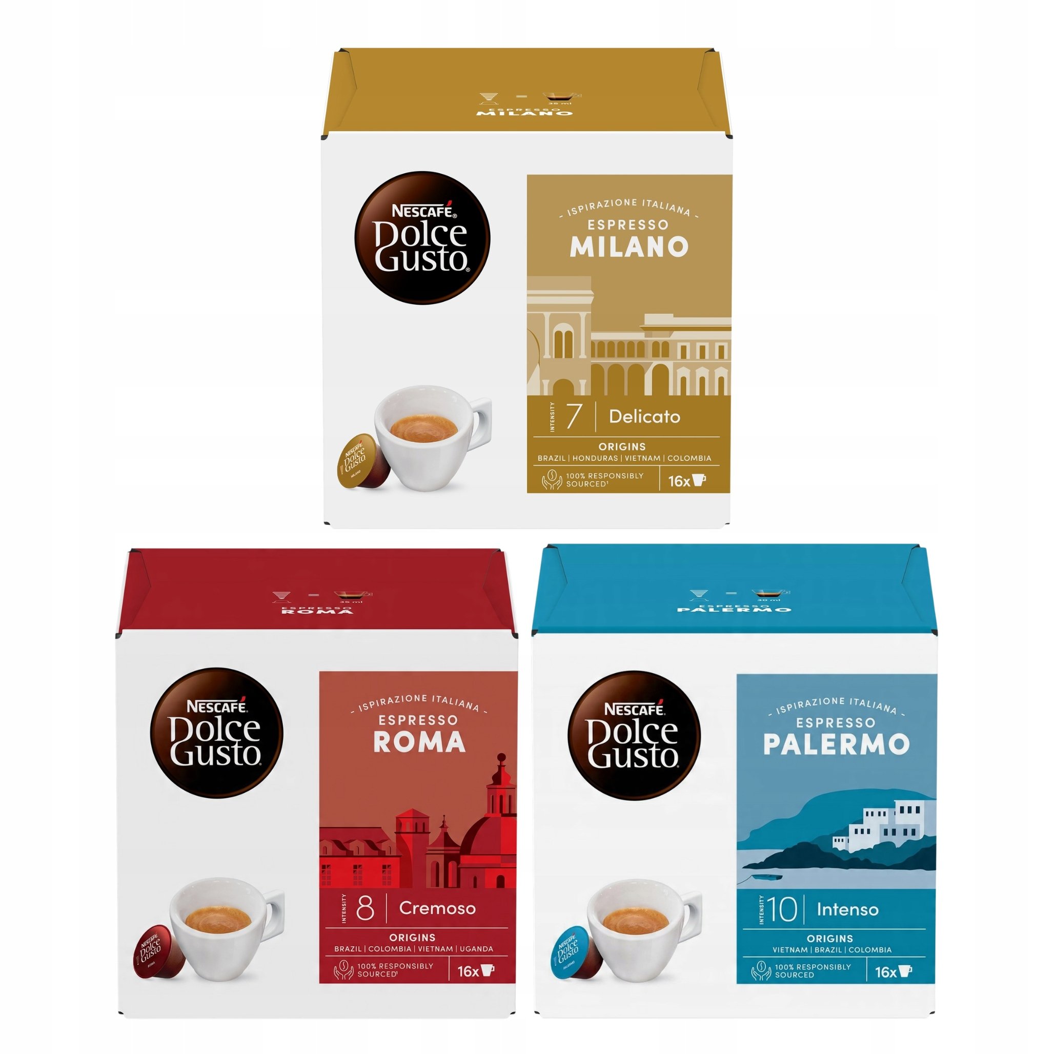 Kawa Nescafe Dolce Gusto włoskie espresso 48 szt