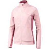 Kurtki i kamizelki sportowe damskie - Damska Kurtka Softshell Climatex Sita Różowa - Wodoodporna - miniaturka - grafika 1