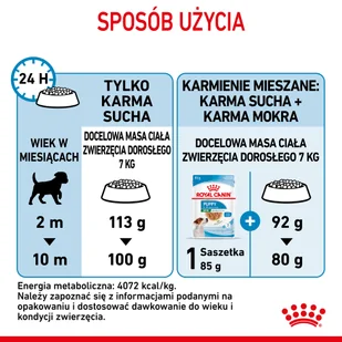 ROYAL CANIN Mini Puppy 2kg karma sucha dla szczeniąt, od 2 do 10 miesiąca życia, ras małych - Sucha karma dla psów - miniaturka - grafika 10