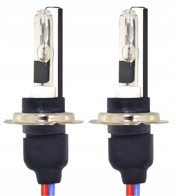 Żarówki H7r Xenon 6000k Żarnik Metalowy Kołnierz