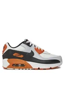 Buty dla dziewczynek - Nike Sneakersy Air Max 90 LTR (GS) CD6864 023 Biały - miniaturka - grafika 1