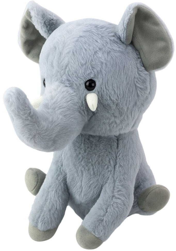 Pluszowa Maskotka Przytulanka Duży Słoń Szary 36cm EDUKAMP
