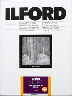 Papier B&W Ilford Multigrade RC Deluxe Satin 12.7x17.8/25 arkuszy - Wyposażenie ciemni fotograficznej - miniaturka - grafika 1