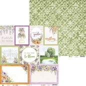 Scrapbooking - Papier secret garden 05, 12x12" - miniaturka - grafika 1