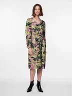 Sukienki - Pieces Sukienka koszulowa 17142593 Kolorowy Regular Fit - miniaturka - grafika 1