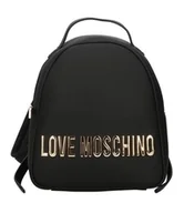 Torebki damskie - Love Moschino JC4197PP1I, Plecak Damski, Czarny, Unikalny, Czarny - miniaturka - grafika 1