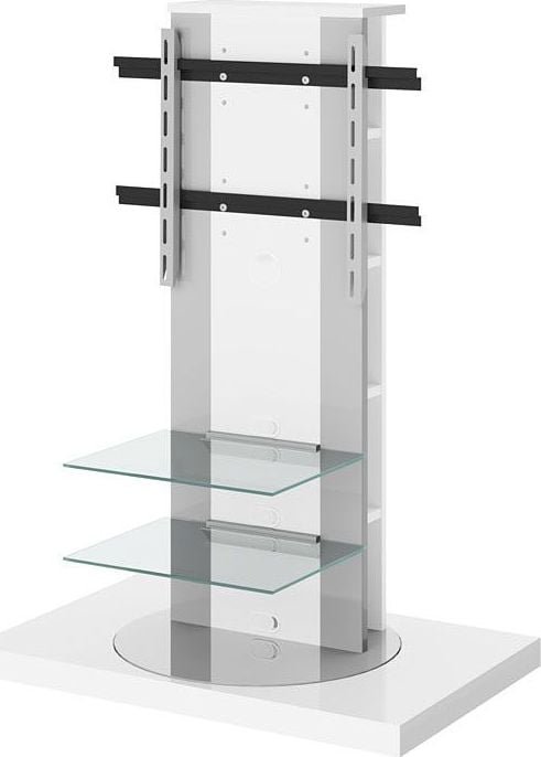 Elior Stolik RTV z uchwytem Emma biały 55''