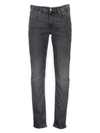 Spodnie męskie - Pepe Jeans Dżinsy - Slim fit - w kolorze antracytowym - miniaturka - grafika 1