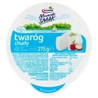 Sery - Mlekpol Mazurski Smak Twaróg chudy 275 g - miniaturka - grafika 1