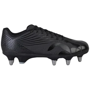 Canterbury Unisex Stamped Grndbrk Team kozaki, czarny/srebrny metaliczny, 42 EU, Black Silver Metallic, 42 EU - Kozaki damskie - miniaturka - grafika 1