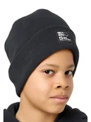 Czapki damskie - Jack Wolfskin Czapka beanie "Smileyworld" w kolorze czarnym - miniaturka - grafika 1