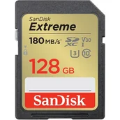 Karty pamięci - SANDISK EXTREME SDXC 128GB 180/90 MB/s A2 - miniaturka - grafika 1