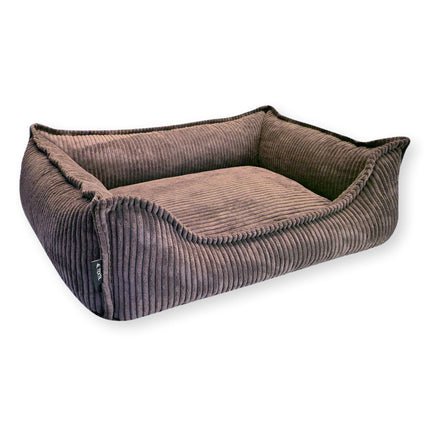 Pluszowe legowisko dla psa lub kota BUZZY, 60x55 cm, Beż