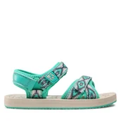 Buty dla chłopców - Sandały Jack Wolfskin Zulu Vc K 4052971 Zielony - miniaturka - grafika 1