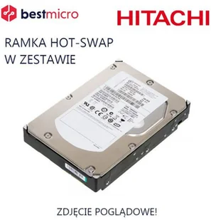 HITACHI Dysk HDD SAS LFF 3.5" 2TB 7.2K RPM - 3285067-A - Refabrykowany - Dyski serwerowe - miniaturka - grafika 1