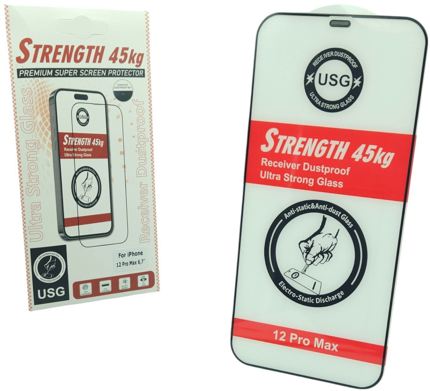 Szkło hartowane Ultra Strong 25KG do Samsung Galaxy S24 Ultra kompatybilne z fingerprint