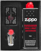 Trafika - Zestaw Zippo Zapalniczka Heart Dagger Tatto Prezentowy No1 - miniaturka - grafika 1