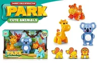 Figurki dla dzieci - Zestaw 3 zwierząt twister - figurka - miniaturka - grafika 1