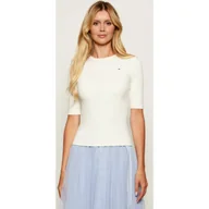 Bluzki damskie - Tommy Hilfiger Bluzka Slim Fit - miniaturka - grafika 1