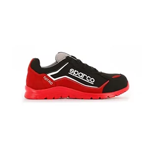 Sparco - Sneakersy Nitro S3 czerwone/czarne, rozmiar 42 EU - Sneakersy damskie - miniaturka - grafika 1