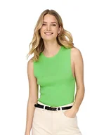 Koszulki i topy damskie - ONLY Kobiety ONLMAJLI S/L KNT NOOS Top, Summer Green, XL, Summer Green, XL - miniaturka - grafika 1