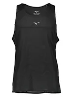 Koszulki sportowe męskie - Mizuno Top funkcyjny "DryAeroFlow" w kolorze czarnym - miniaturka - grafika 1