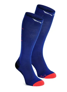 Skarpety damskie Salewa Ortles Dolomites AM Sock - electric - Odzież trekkingowa damska Skarpety damskie Salewa Ortles Dolomites AM Sock - electric - Odzież trekkingowa damska - miniaturka - grafika 1