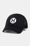 Czapki męskie - Under Armour czapka z daszkiem kolor czarny z aplikacją 1383441 - miniaturka - grafika 1