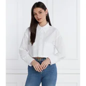 Koszule damskie - Pinko Koszula | Cropped Fit - miniaturka - grafika 1