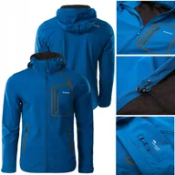 Kurtki męskie - Softshell Kurtka Męska Hi-tec Nils VIVID Kurtka Przeciwdeszczowa Rozm XXL - miniaturka - grafika 1
