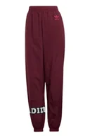 Spodnie damskie - Spodnie damskie Adidas Track Pant dresowe bordowe-XXS - miniaturka - grafika 1