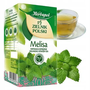 MELISA ZIELNIK POLSKI herbata herbatka ziołowa HERBAPOL 20 TOREBEK - Herbata - miniaturka - grafika 1