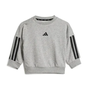 Komplet dresów dziecięcych adidas ESSENTIALS szary JD8163 - Spodnie sportowe męskie - miniaturka - grafika 1