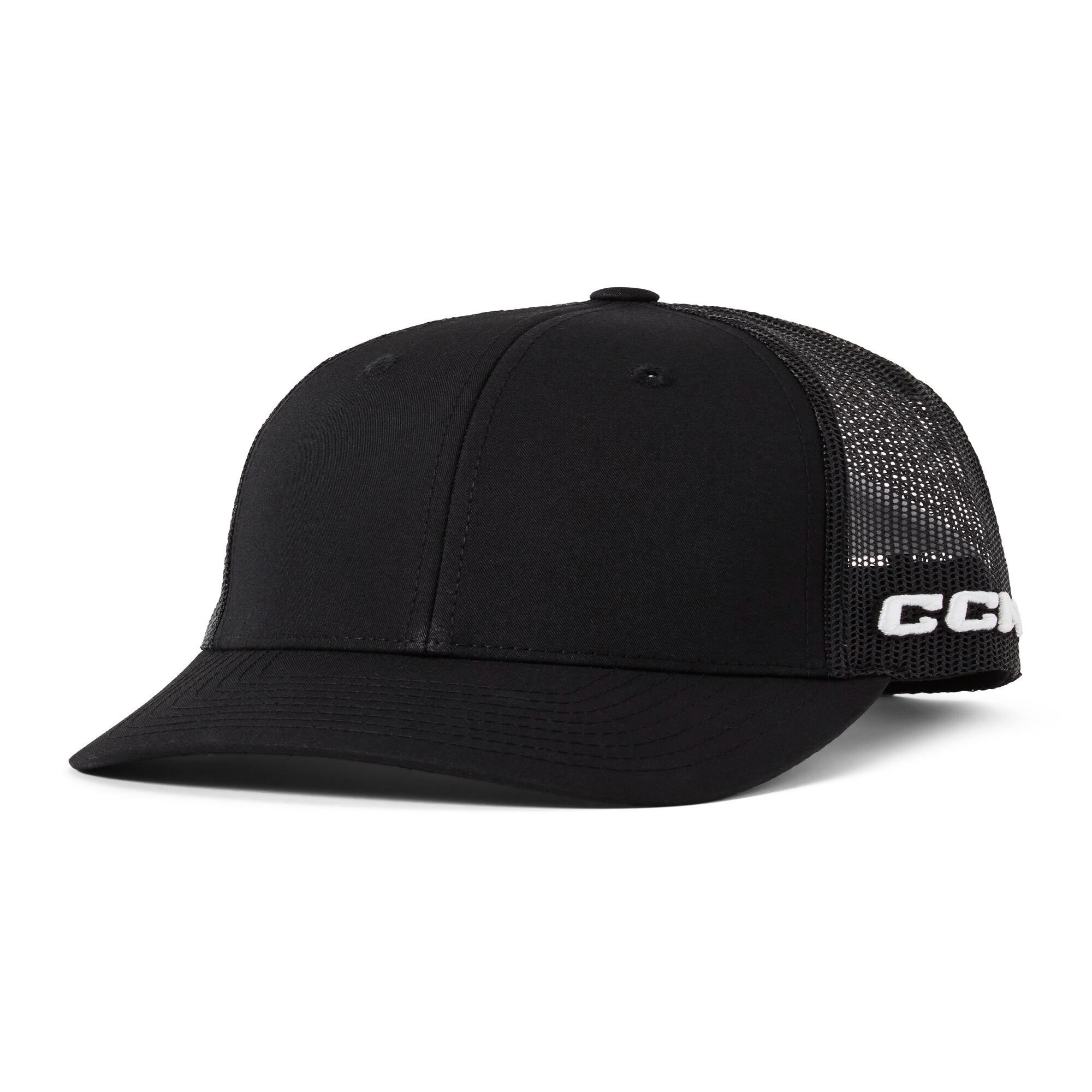Męska czapka z daszkiem CCM Team Meshback Trucker Black