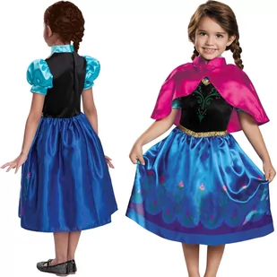 Disney Kostium Kraina Lodu Strój karnawałowy Anna 124-135 cm - Moda i Uroda OUTLET - miniaturka - grafika 1