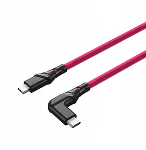 Kabel fotograficzny Mathorn MTC-511M 5m 10Gbps 60W USB C-C90 Magenta - Akcesoria fotograficzne - miniaturka - grafika 1
