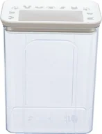 Pozostałe akcesoria dla psów - Trixie Pojemnik na karmę lub przysmaki, przezroczysty/biały, plastik, 2,2 l/15 × 14 × 19 cm - miniaturka - grafika 1