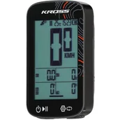 Liczniki rowerowe - Licznik rowerowy KROSS KRC 426 GPS Podświetlany - miniaturka - grafika 1