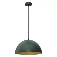 Lampy sufitowe - Lampa wisząca BETA, MLP8286, 35 cm, zielony/złoty, 1x60W E27 - miniaturka - grafika 1